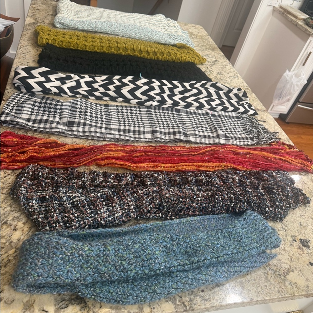 Colorful Scarf Collection - Picture 2 of 2